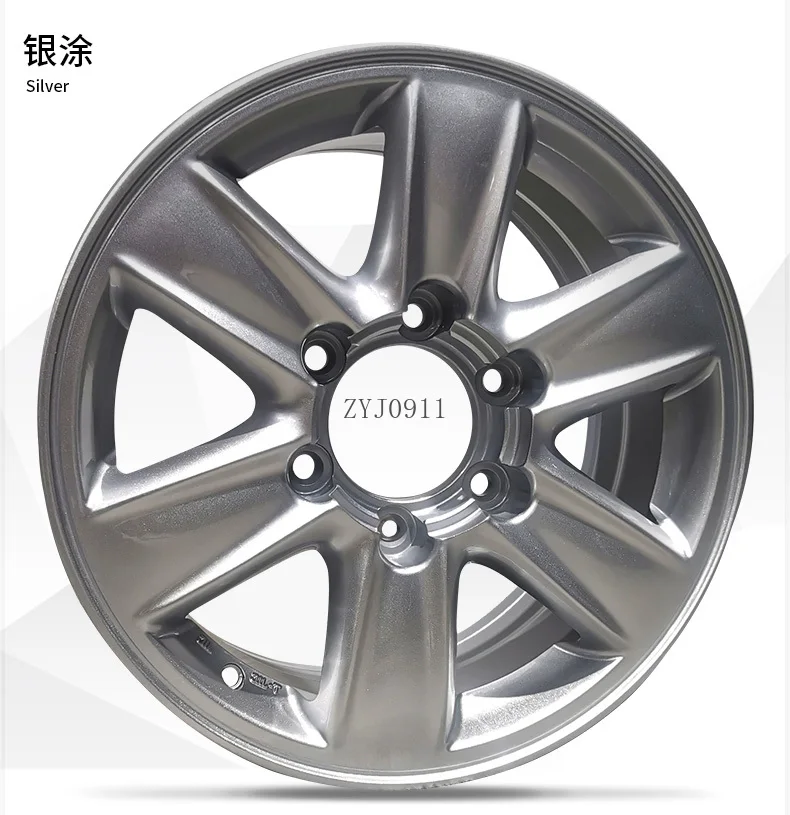 **16-Inch suitable for new aluminum alloy wheels J6137 automotive and spare parts tires