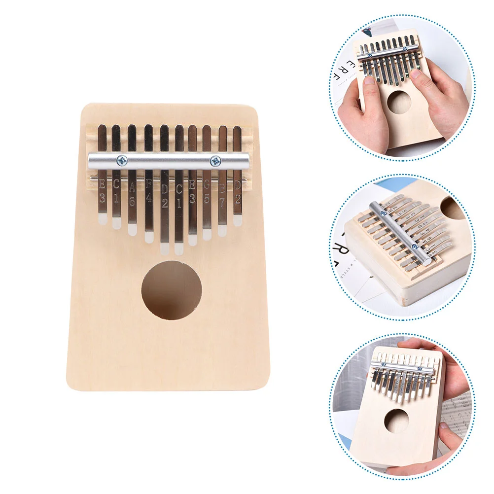 

Kalimba Music Instrument Gifts for Stocking Stuffers Thumb Piano Portable The Premium Musical Mini Beginner Wooden Finger