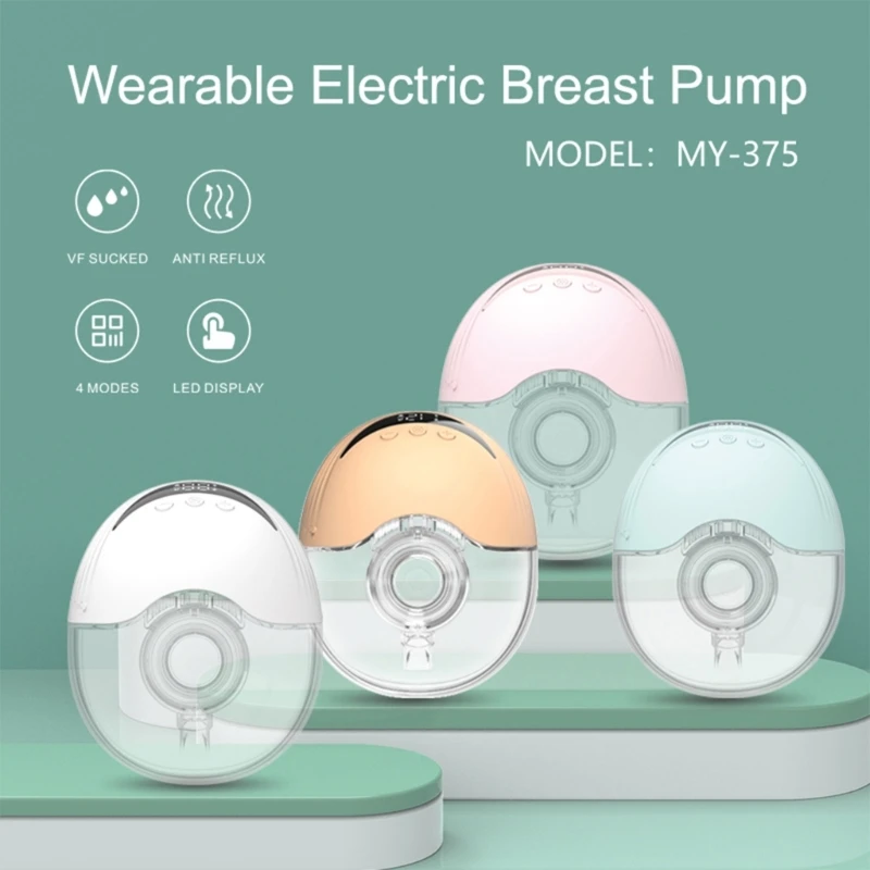 

Rechargeable Wearable Breast Pump Hands-Free Milk Extractor for Moms Drop Shipping