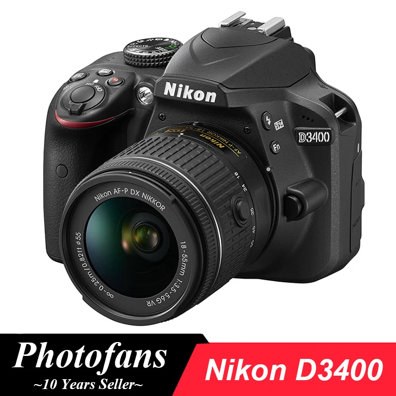 Nikon D3400 DSLR Camera with 18-55mm Lens - AliExpress