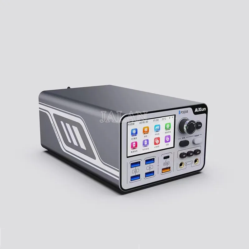 

Aixun P3208 320W Power Supply Smart Voltage Ammeter Regulator Current Short Circuit Tester For iPhone 6-14 Repair Tool