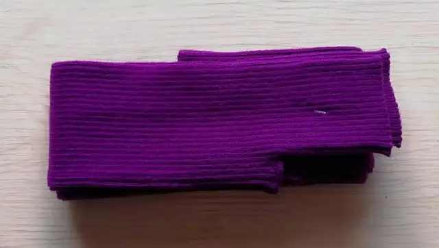 Sparsil Women's Winter&Autumn Christmas Cashmere Blend Knitted Long Gloves Solid Color Fashion Warm For Lady Elbow Mittens 6Dark PurpleZLL