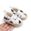 Baby Boy Girl Shoes Dinosaur Print Closed Toe Walking Shoes Casual Slip On Shoes for Spring Fall 5