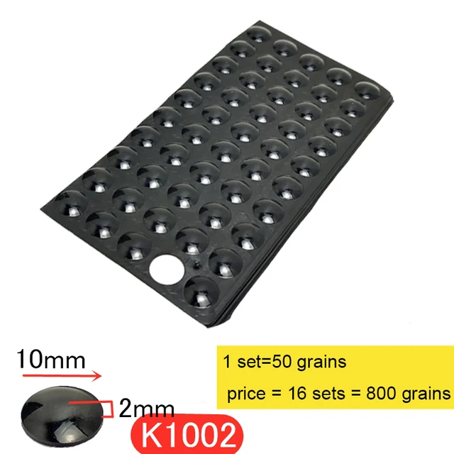 1Set Wall Stickers Self Adhesive Buffer Bumper Toilets Drawer Door Cabinets Anti Collision Rubber Non Slip Silicone Feet Pad K1002 x 800 grains