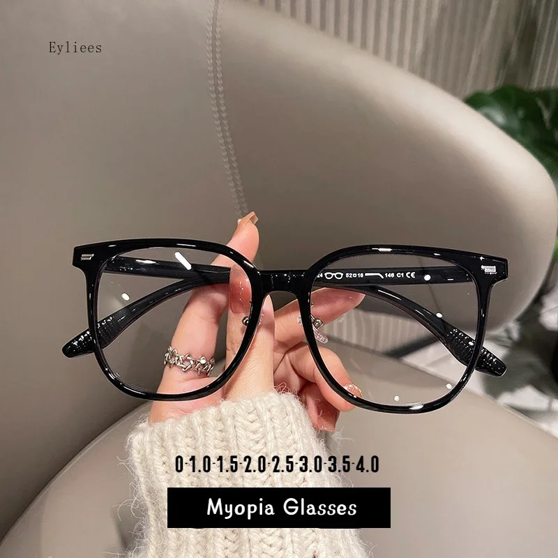 

Lunette de vue женские очки с близорукостью женские модные прозрачные компьютерные очки с защитой от синего излучения оптические очки