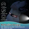 Dog Collar for Small to Large Dogs, Reflective Nylon No Pull Choke Collar with Locator Protective Cover, Metal D-Ring & No Buckl 4