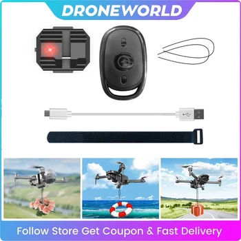 Sistema Airdrop universale per DJI Mini 5 4 3 Pro/Mavic 3/Mini 2/AIR 3S/2S/Mavic 2/SJRC F11S/Fimi X8 SE Lanciatore regalo drone