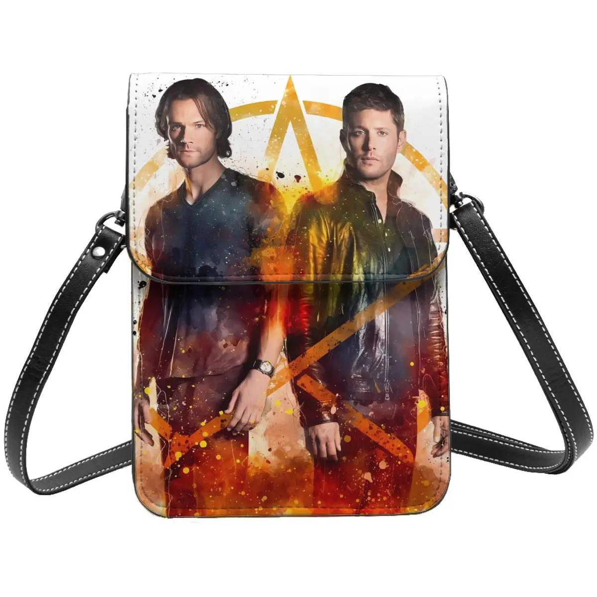 

Supernatural Crossbody Wallet Cell Phone Bag Shoulder Bag Cell Phone Purse