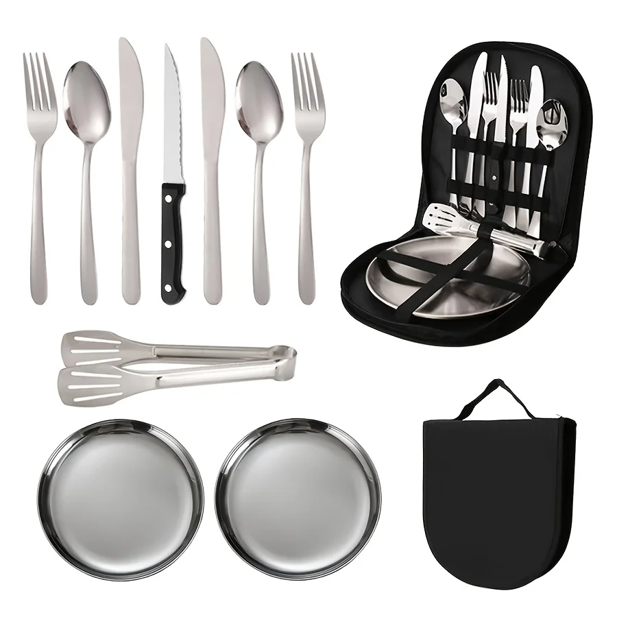 8Pcs BBQ Cutlery Set 5