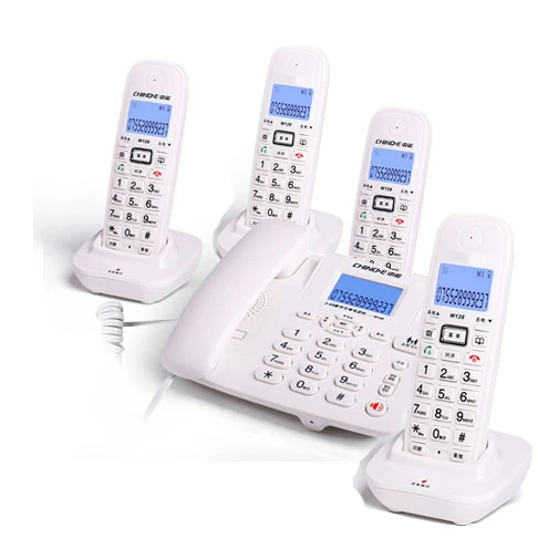 Cordless Answering Machine 2.4g Corded Phone Handset Office Home