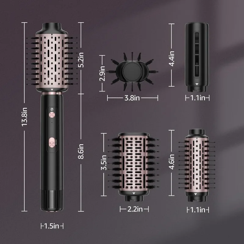 High Speed Hair Dryer Brush and Styler