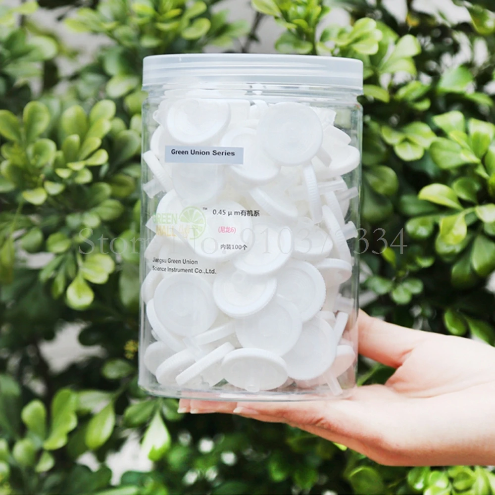 100pcs/lot Lab 13mm 25mm Disposable needle filter Aquo-system/Organic-system/PTFE 0.22/0.45um Millipore Membrane Syringe filter
