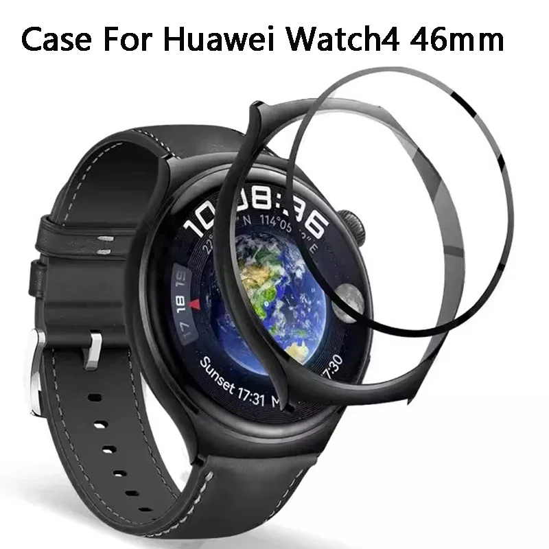 

PC Protection Case for Huawei Watch 4 46mm / Full Screen Protective Watch Case Hard Watchcase New Anti knock Wear Resistance