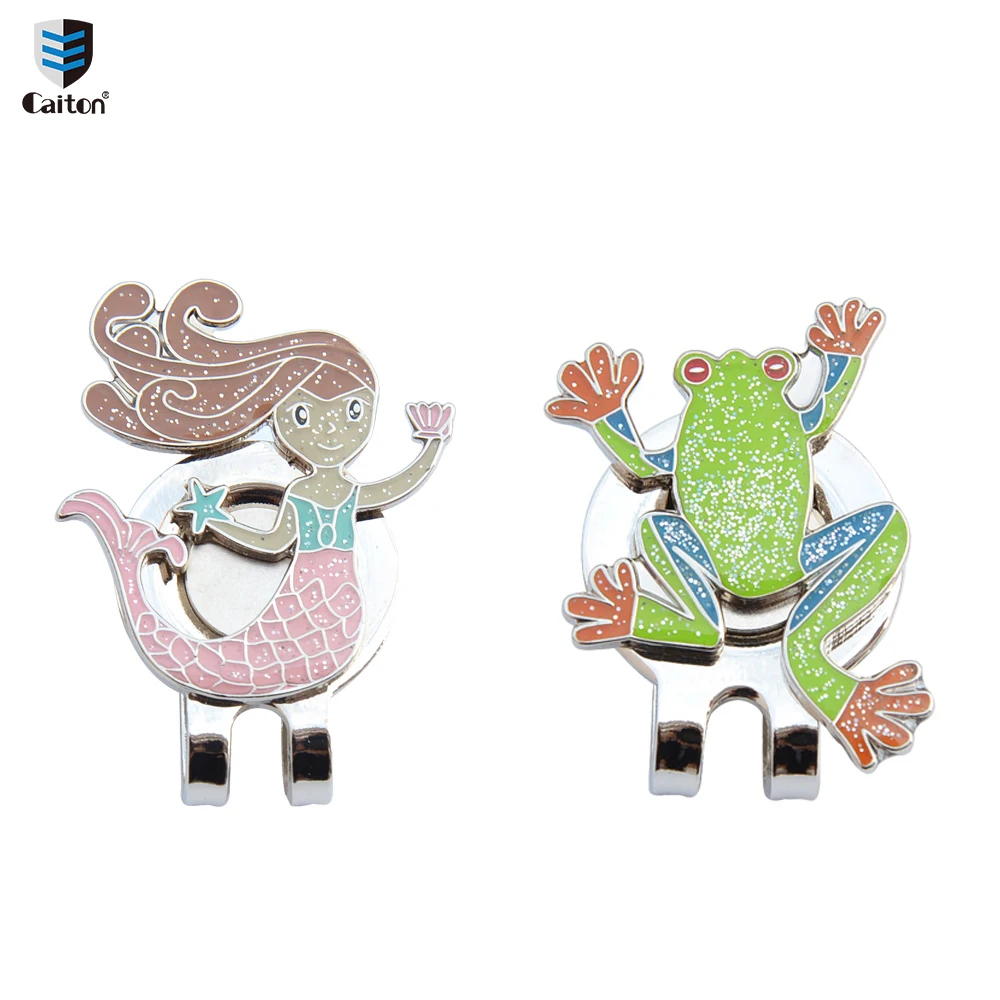 Caiton 1Pcs Golf Series Hat Clip Marker GolfPosition Markers
