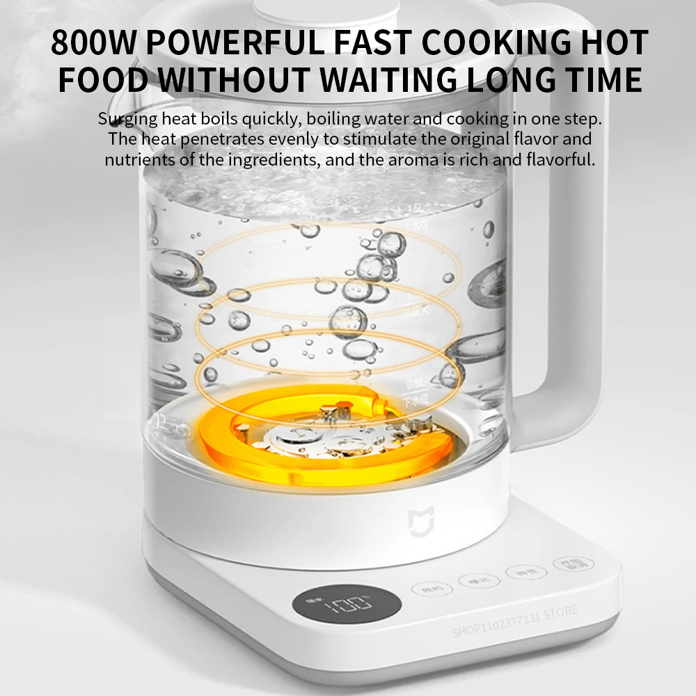 Original MIJIA Household Appliances Multifunctional Health Pot Electric kettle N1 304 Stainless Steel Heat Preservation 2