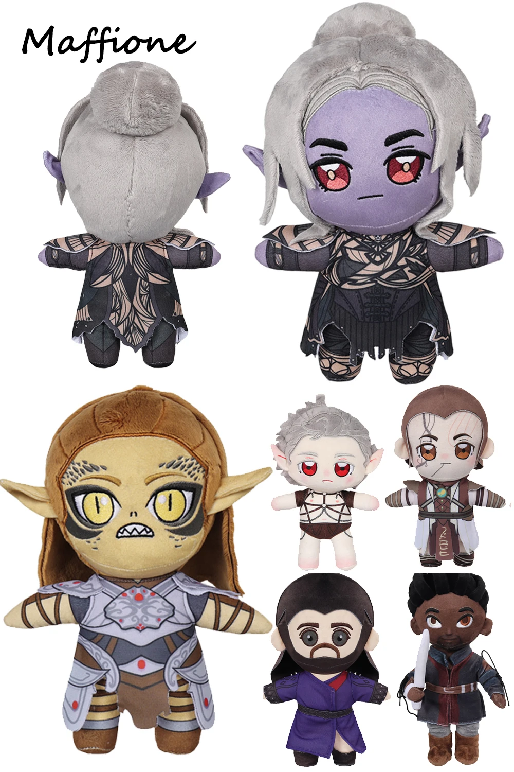 Plush Toy Minthara Cosplay Plush Toys Game Balder Gate Lae'zel Cartoon Cute Soft Stuffed Dolls Mascot Adults Kids Birthday Chrismas Gift