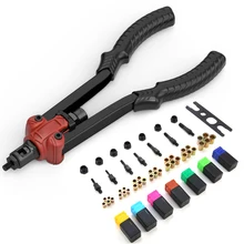 

Meterk MK53 Riveter Gun Maintenance Kit High Quality 50# Carbon Steel Multifunctional Repair Tool With Metric Nut EU/US