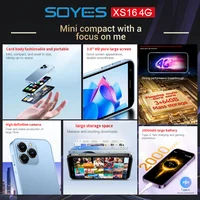 SOYES XS16 Mini 4G LTE  mini Smartphone 3GB RAM 64GB ROM Android10.0 3" Display 5MP Camera Dual SIM With Play Store WhatsAPP 2