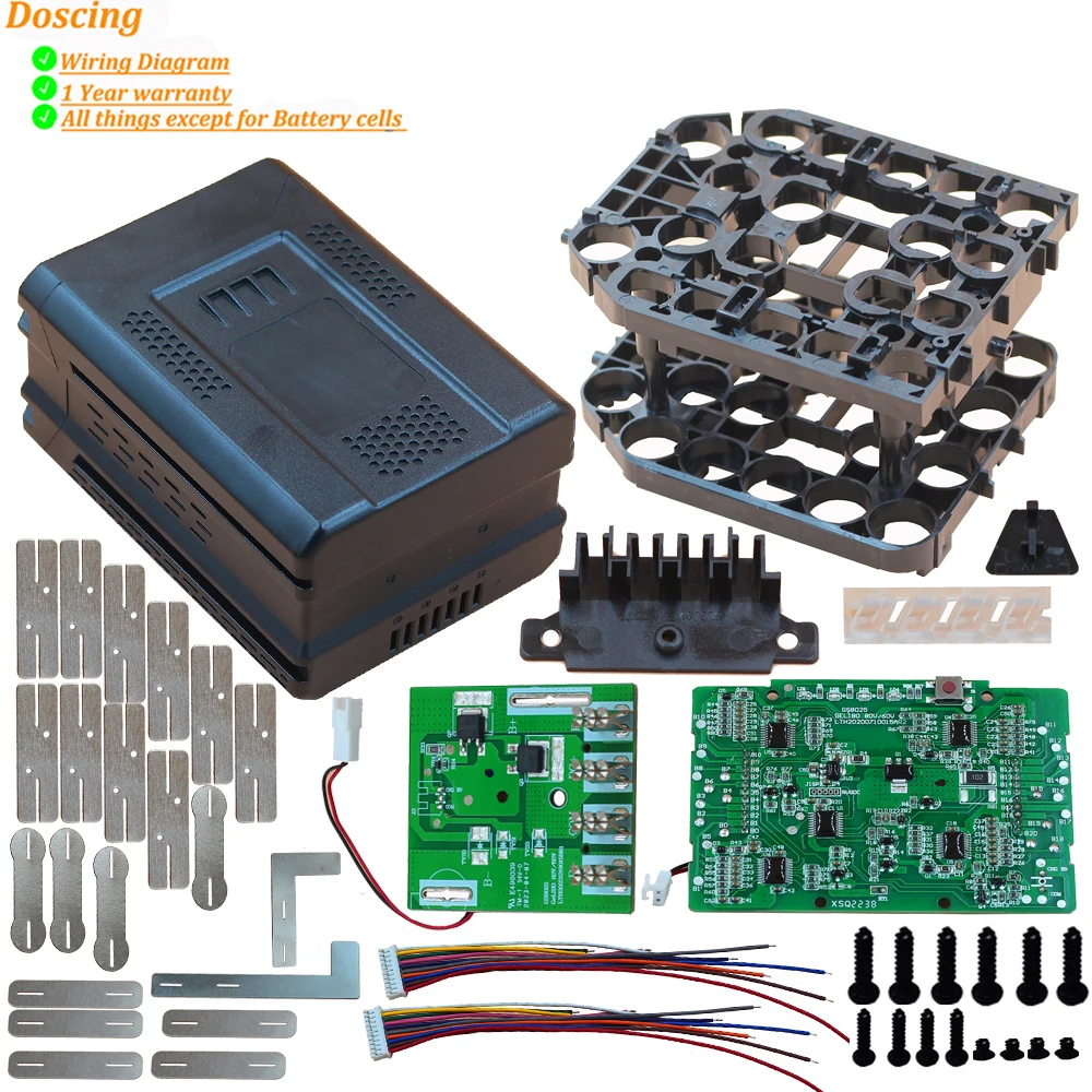 

80V Replacement Battery Case Accessories for Greenworks 80V DIY Max Lithium Ion Battery GBA80200 GBA80250 GBA80400 GBA80500