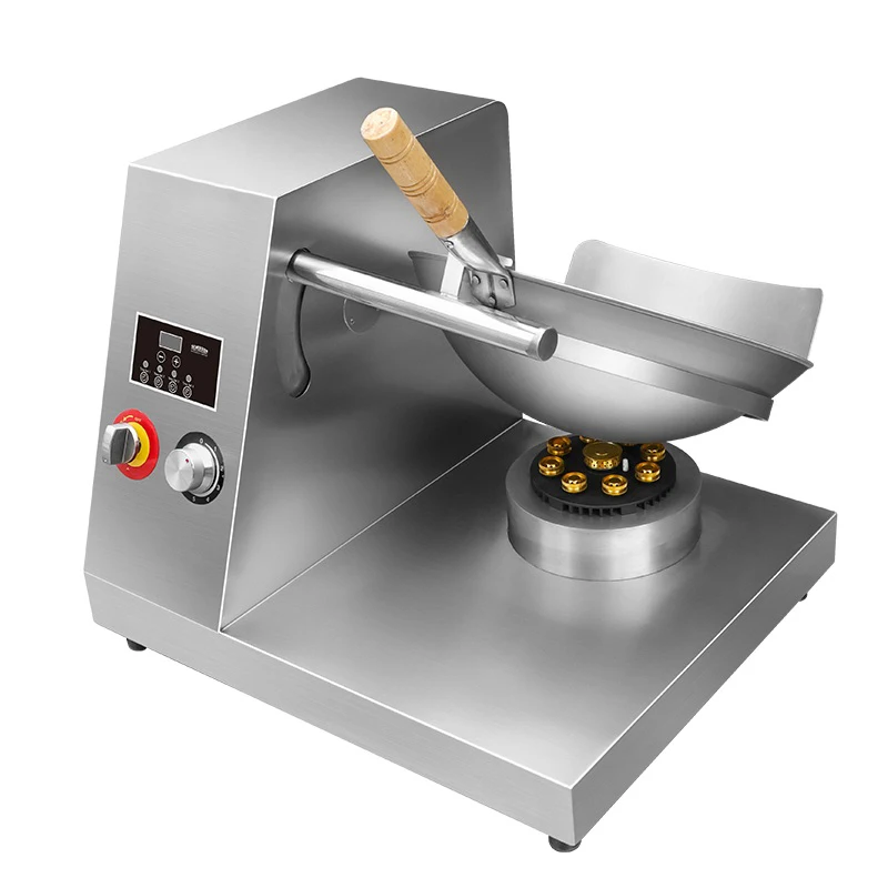 Commercial Robot Cooking Machine Automatic Fried rice machine intelligent wok imitation artificial flipping Cooking Machine machine shop agricultural mulch film mulch cover be an artifact small artificial hand pressure film machine width 0 3 m 1 m