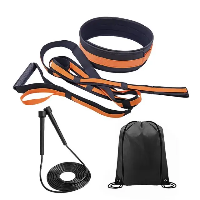 Fitness Straps for Working out Agility Speed Training Tension Ropes Fitness Equipment with Multiple D-Ring Connections for