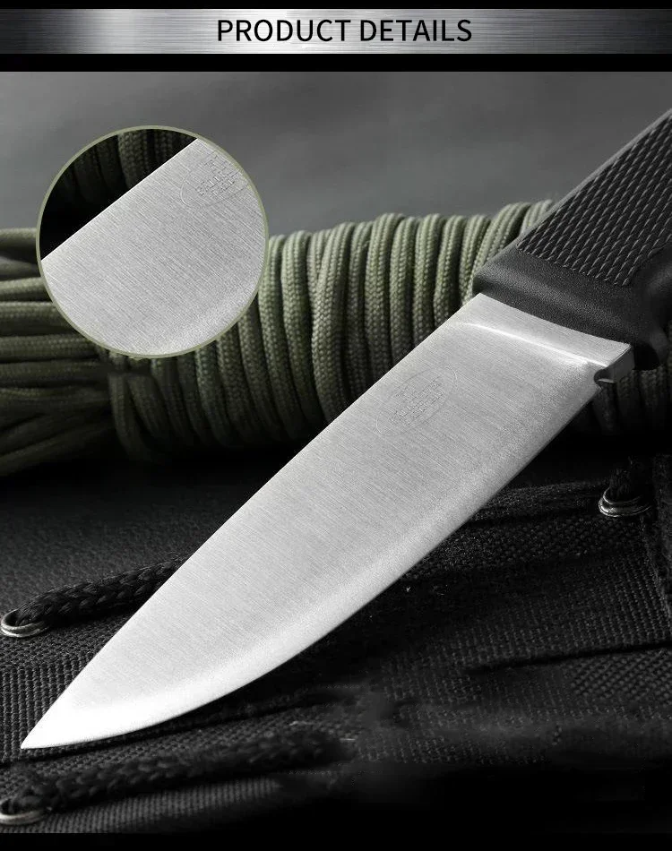 Description Picture 3 of itemF1 Fixed Blade Bushcraft Knife VG-10 Blade Handle Edc Known as The Hunter Eye and One of The Best Survival Knives In The World