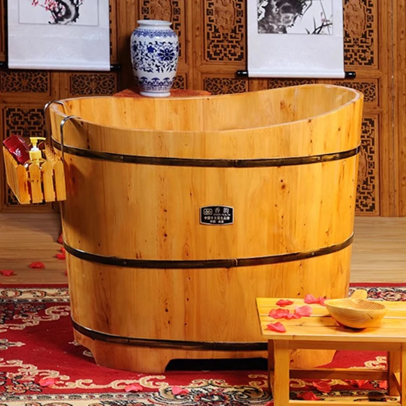 FootSpaPortableBathtubsAdultsShowerWhirlpoolBarrelHotBathTub