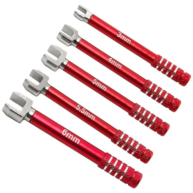 thumbnail image 2 of 3-Piece Aluminum Alloy Wrench Set For RC Cars - Double End 3-7mm For HSP, Traxxas, Axial Crawlers 2 of 14
