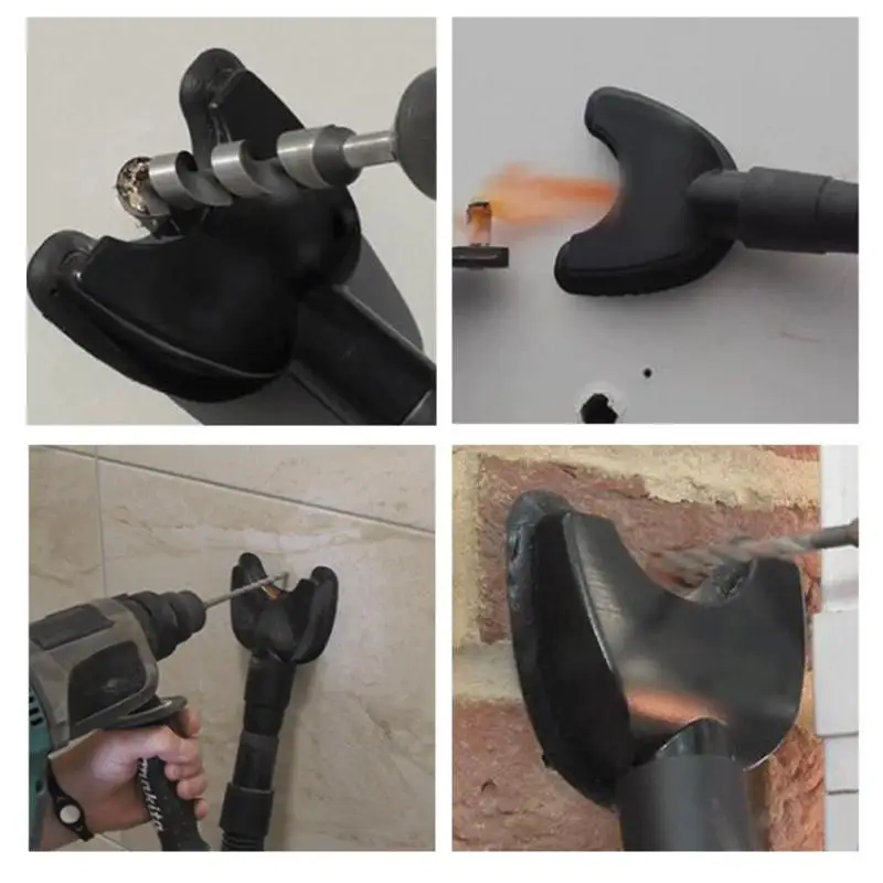 

Инструмент для деревообработки, мощный эффективный Удобный Легкий пылесборник без использования рук для сверл, портативное устройство для всасывания пыли