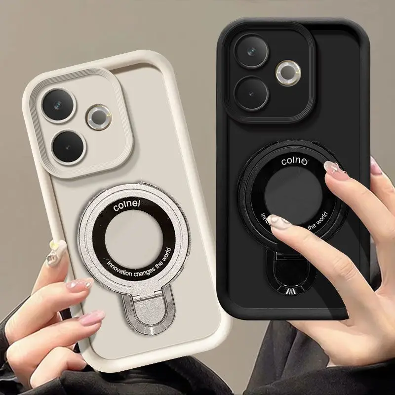 Universal 3D Holder Stand Soft Silicone TPU Phone Case
