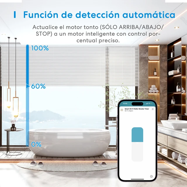 ▷ Chollo Interruptor de persiana inteligente Meross WiFi por sólo 20,39€  con cupón descuento ¡Top ventas!