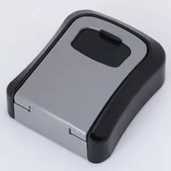 Multi-functional Wall Mounted Waterproof 4 Digits Passwords 3-5 Keys Storage Box Home Safe Box Easy to Fix 1