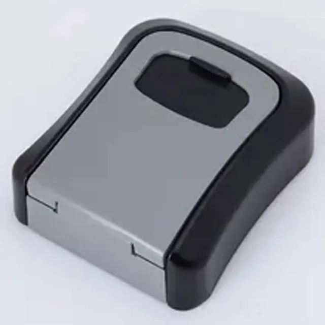 Multi-functional Wall Mounted Waterproof 4 Digits Passwords 3-5 Keys Storage Box Home Safe Box Easy to Fix 1