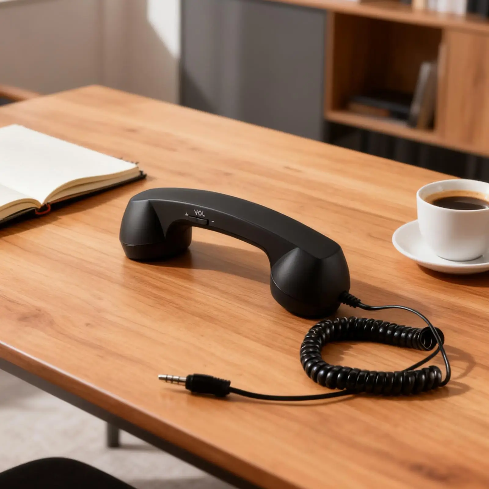 Handset For Cell Phone Receiver With Microphone Plug In Cell Phone Handset For Meeting Video Conferences Calls Computer Laptop