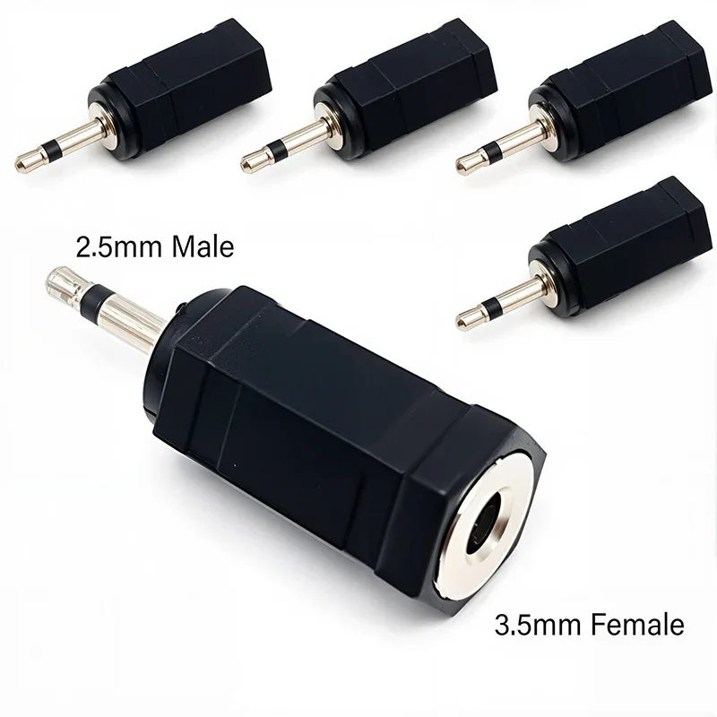 5 szt. RCA do 6,5 mm męskich złączy, 6,35 mm, 3,5 mm stereo, monofoniczny adapter audio jack do głośników_voghion.com