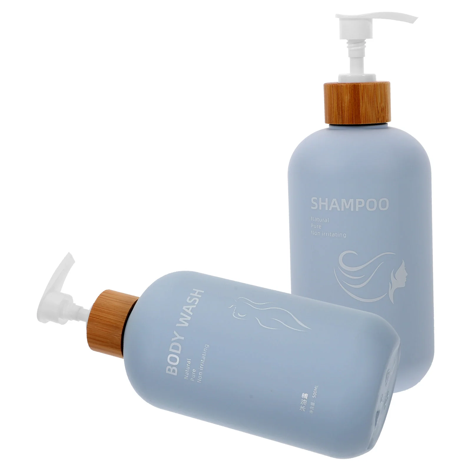 

Bottled Shower Gel Lotion Container Empty Pump Bottles Press Plastic Travel Refillable Shampoo