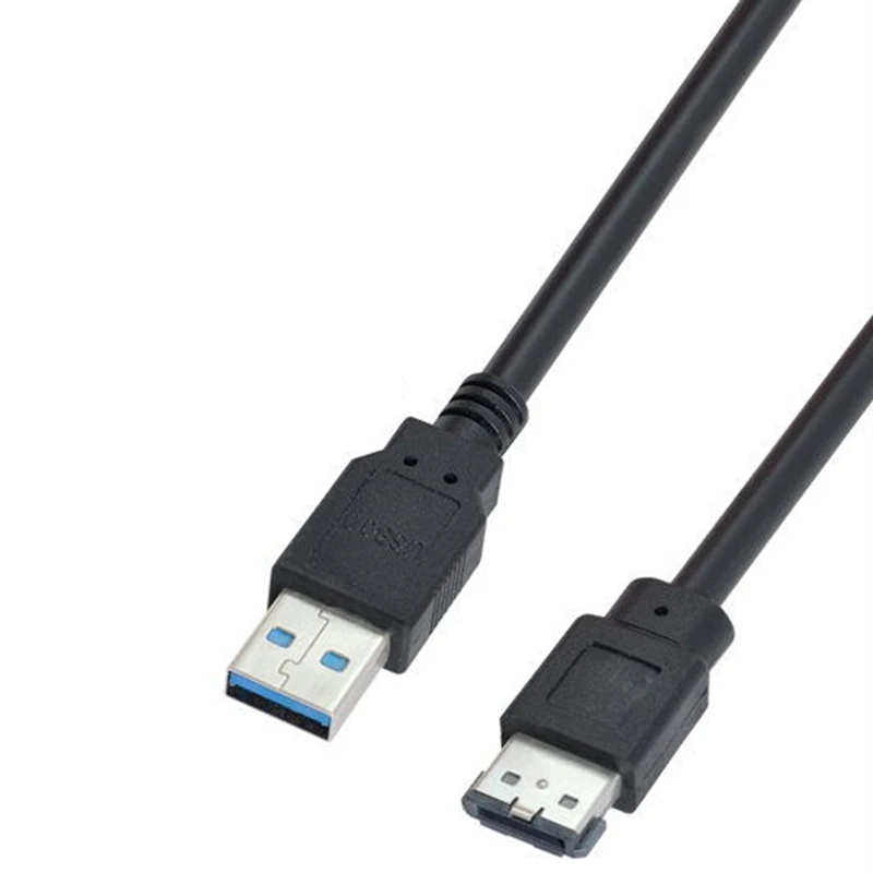 Power Over ESATA DC 5V Power To USB 3.0 Adapter USB3.0 To HDD/SSD/ODD ESATA Power Converter Cable 1M