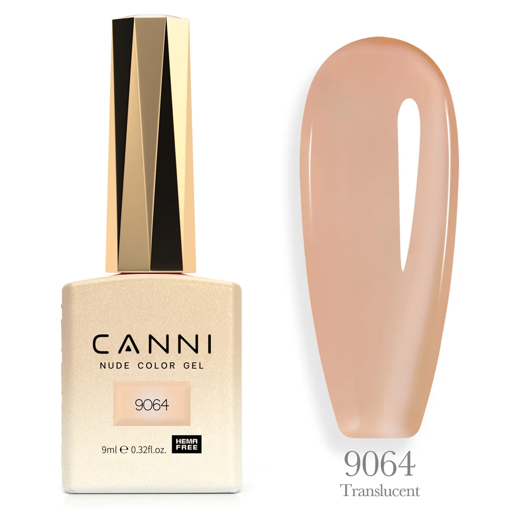 Canni HEMA-Free TPO-Free Transparent Nude Jelly Nail Gel Lacquer - 9ml