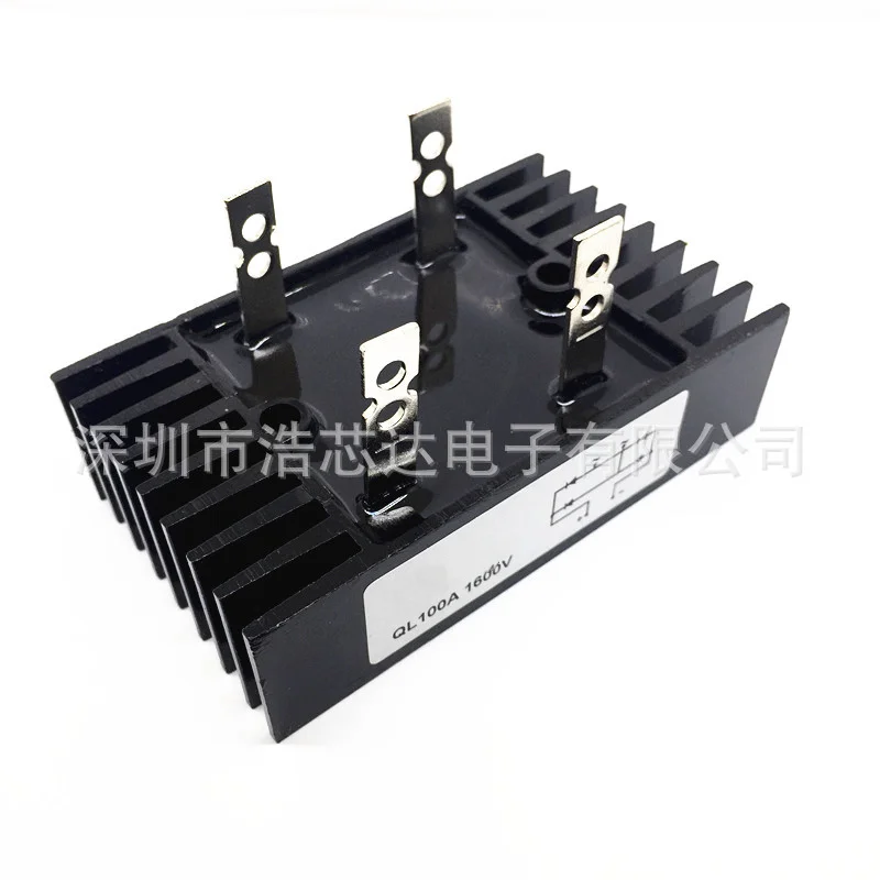 Single-Phase Rectifier Bridge Ql100A 1600v QL100-12 QL100A1000V Module 100A High Power