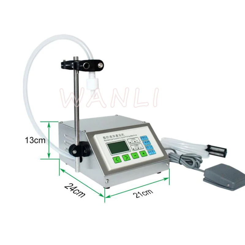 

QH-G11A 35W CNC Water Beverage Drink Perfume Juice Milk Vial Filling Machine Liquid Filling Machine