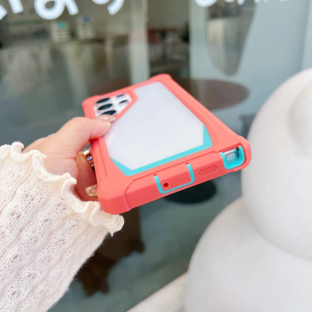 Dustproof Four-Corner Anti-Drop Sturdy Clear Shockproof Phone Case