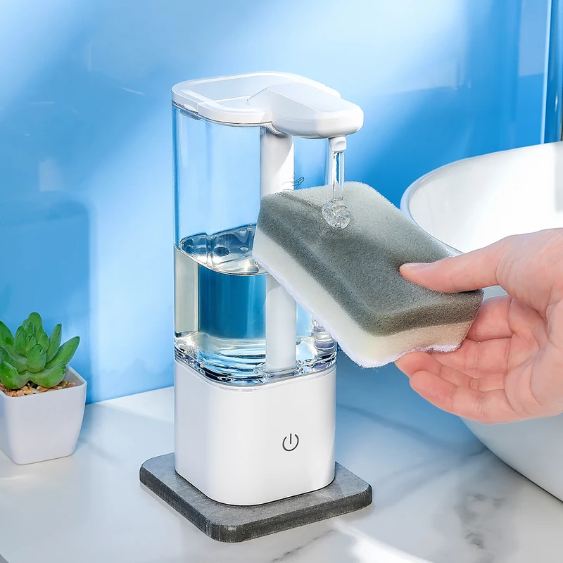 Hand Free 500ml Automatic Soap Dispenser Touchless Sanitizer Dispenser Smart Sensor Liquid Soap for Kitchen Bathroom soap dispenser soap pump soap dispenser head wall mounted dispenser