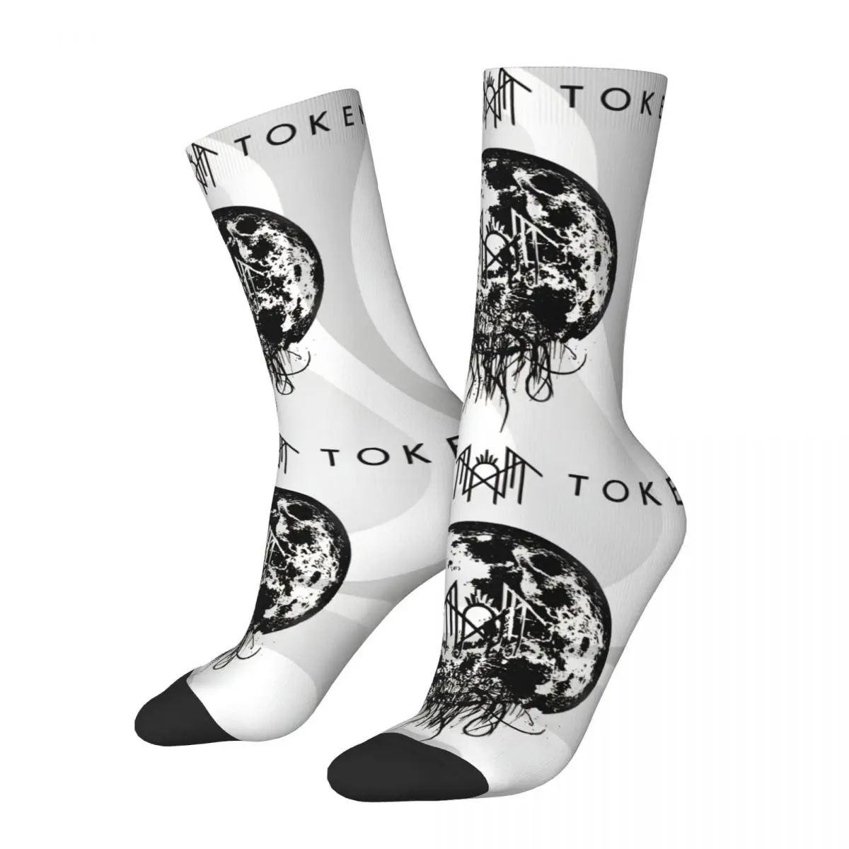 

Crazy compression The Eden Album Sock for Men Vintage Sleeps T-Token Quality Pattern Crew Sock Novelty