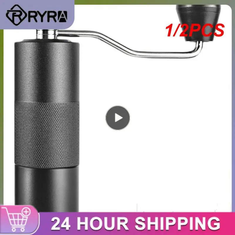 

1/2PCS Chestnut C3 Manual Coffee Grinder S2C Burr Inside High Quality Portable Hand Grinder With Double Bearing Positioning