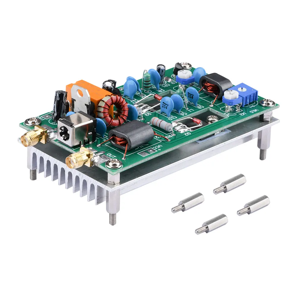 

DC12-13.8V 30W Shortwave Power Amplifier Board CW SSB Linear High-Frequency Power Amplifier DC 5.5X2.1