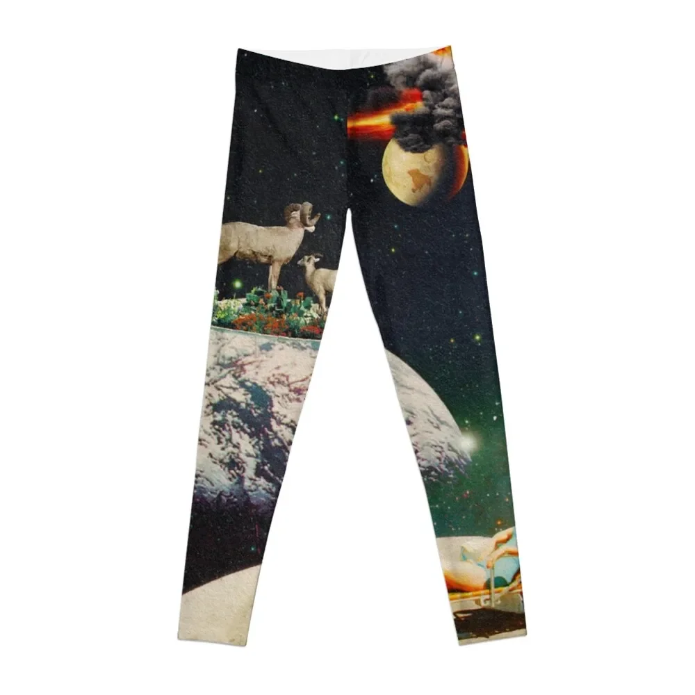 

non-interference Collage Leggings Women's gym sport set Womens Leggings