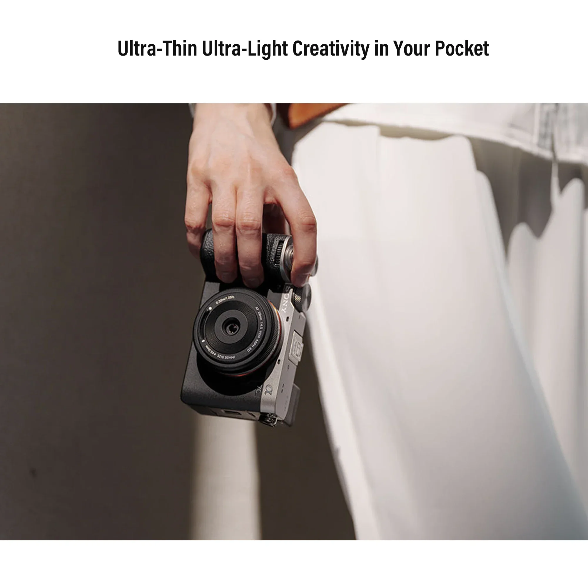 Viltrox AF 28mm F4.5 Ultra-Thin Pancake Lens Autofocus Chips-Size Full Frame Wid