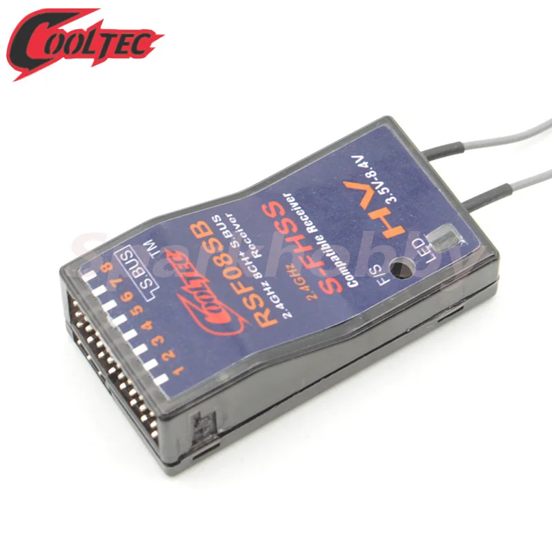 ☆Cooltec RSF08SB 8CH 2.4GHz S-FHSS SBUS対応 レシーバー 受信機