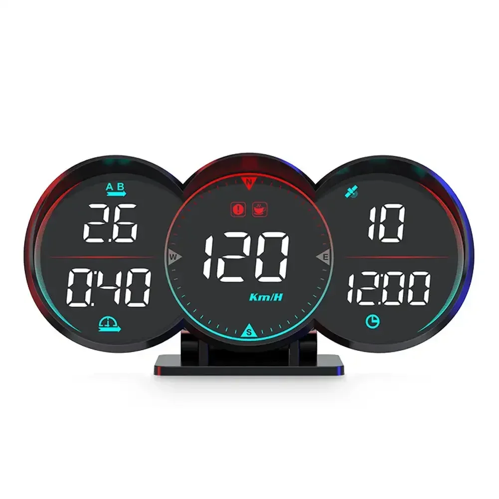  HUD GPS + Beidou Ĩ  ÷, LCD ӵ,   µ ˶,  跮,  , DC 12V