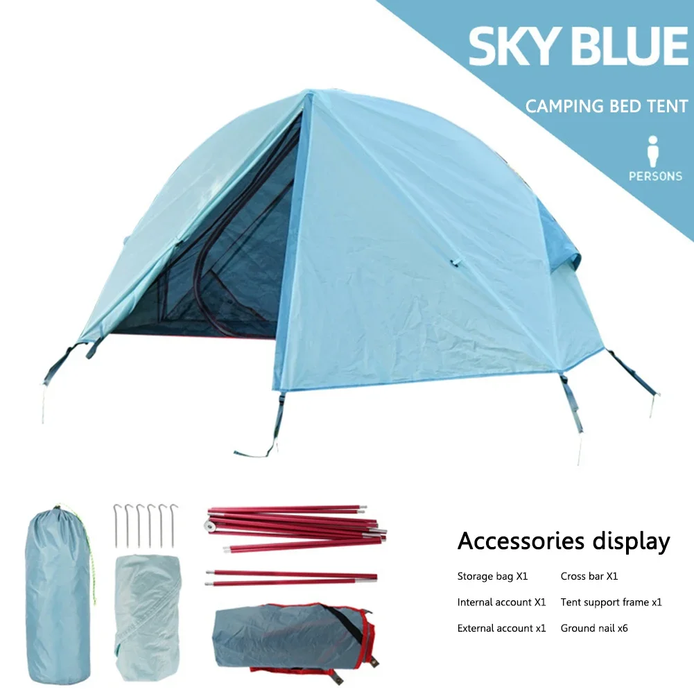 Camping Folding Tent Portable Outdoor Off The Ground 6 Camping Folding Tent Portable Outdoor Off The Ground 6